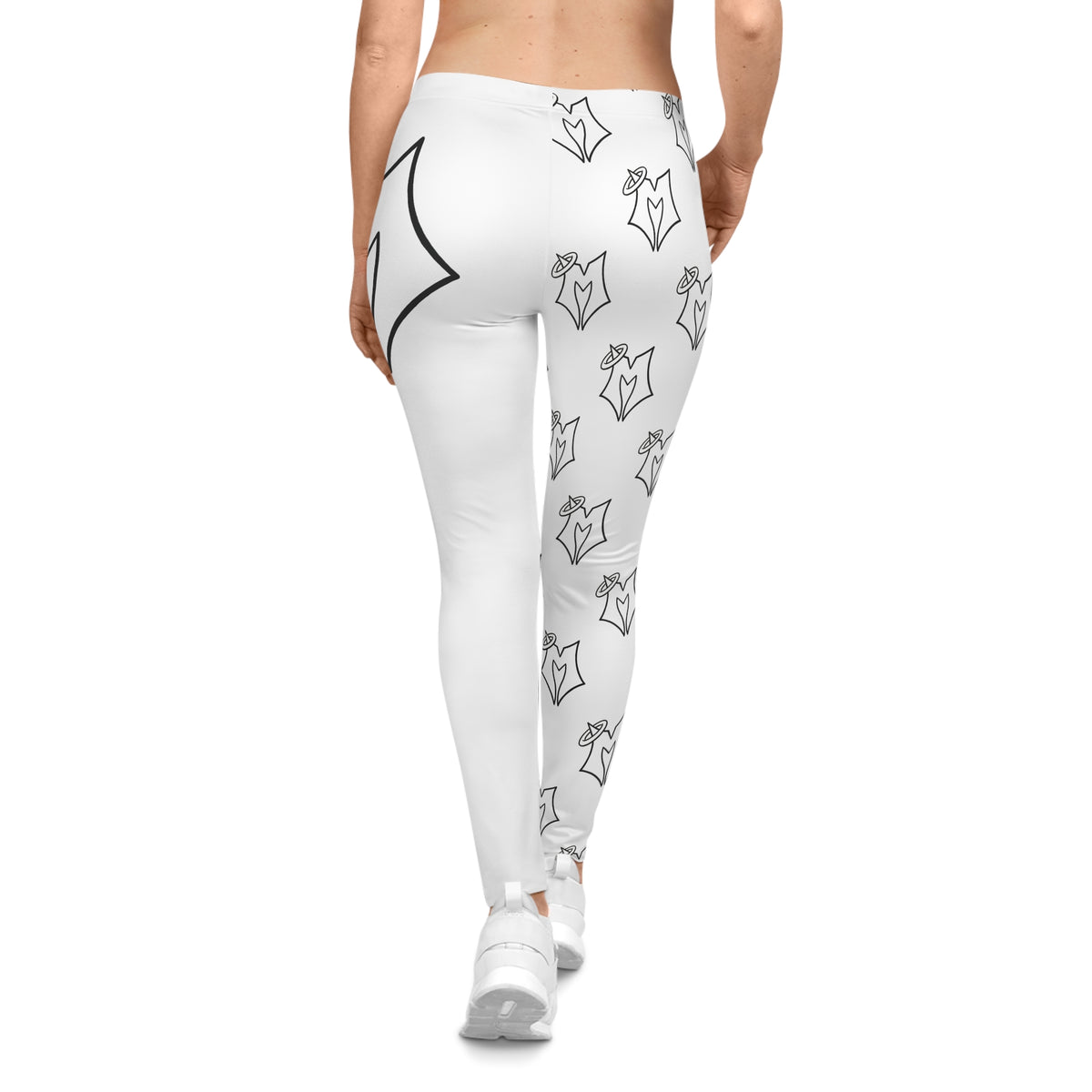 Women's Vampire Bat and Saturn Leggings