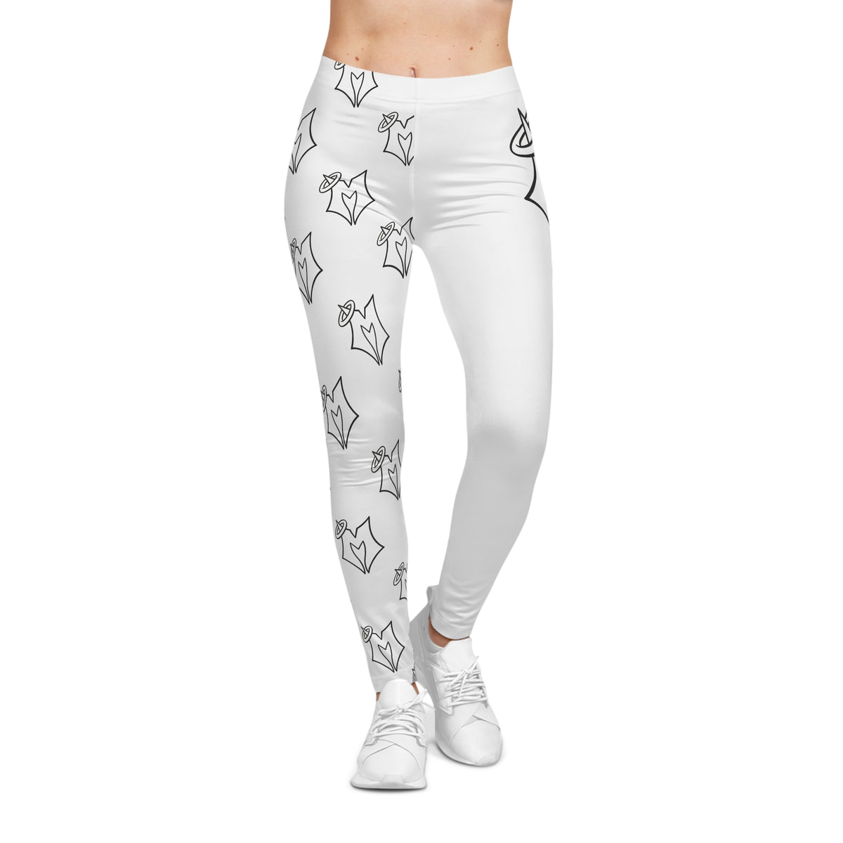 Women's Vampire Bat and Saturn Leggings